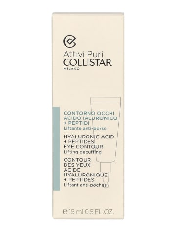Collistar Augenkonturcreme "Hyaluronic Acid + Peptides", 15 ml