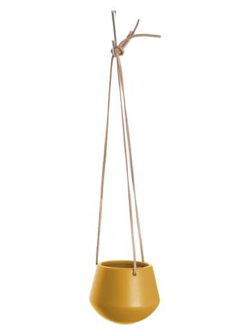 Present Time Hangende bloempot "Skittle" geel - (H)9,5 x Ø 12 cm