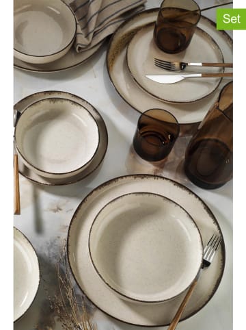 Violeta Home 16tlg. Kombiservice in Beige