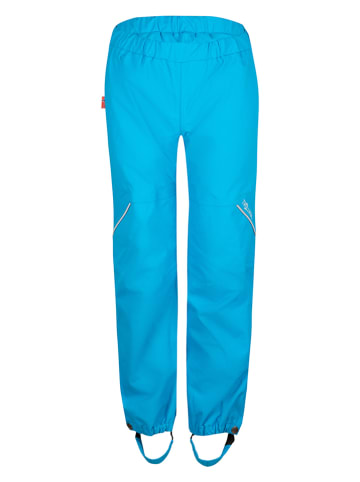 Trollkids Spodnie przeciwdeszczowe "Lofoten" w kolorze niebieskim
