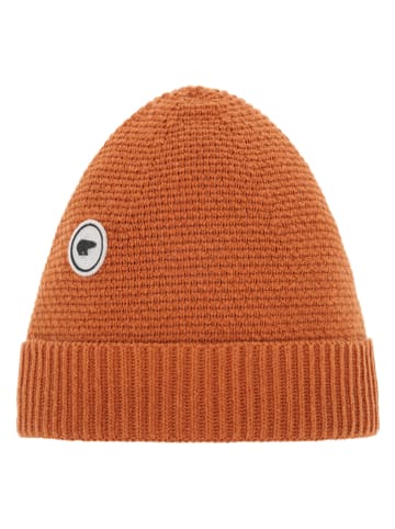 Eisbär Muts "Taria" met aandeel kasjmier oranje