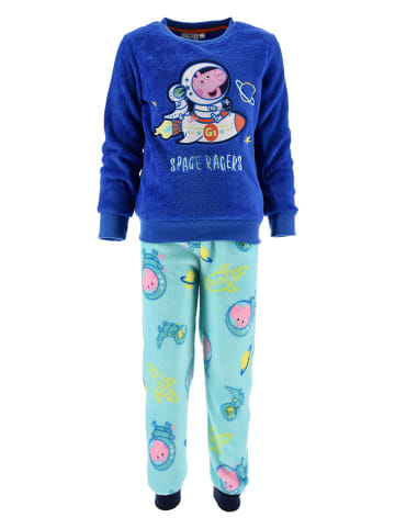 Peppa Pig Pyjama "Peppa Pig" in Blau/ Türkis