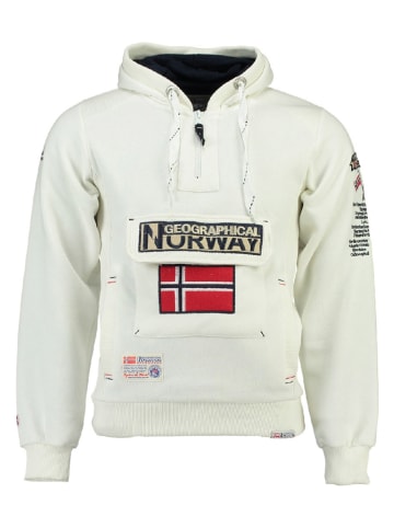 Geographical Norway Hoodie "Gymclass" in Weiß