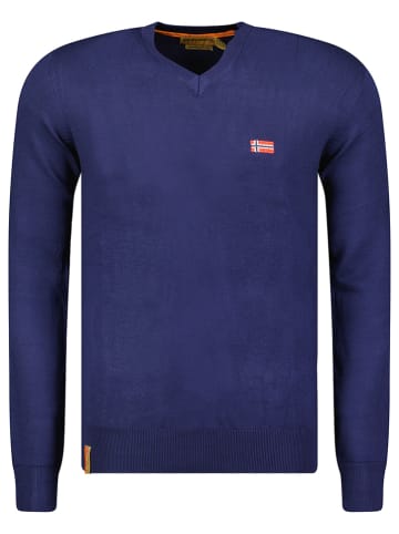 Geographical Norway Trui "Felin" donkerblauw