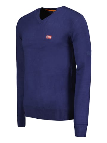 Geographical Norway Trui "Felin" donkerblauw