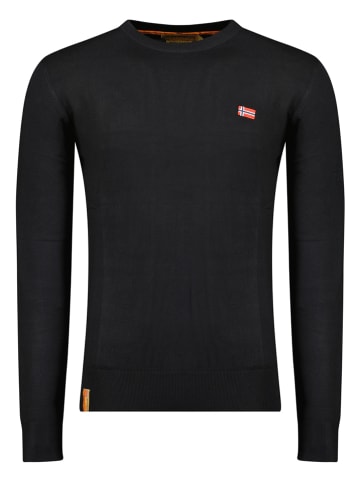 Geographical Norway Sweter "Ferasmo" w kolorze czarnym
