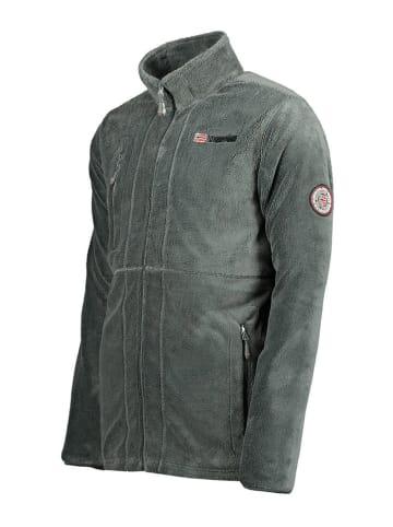 Geographical Norway Kurtka polarowa "Upload" w kolorze szarym