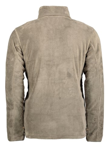 Geographical Norway Fleecejacke "Upload" in Beige/ Grau