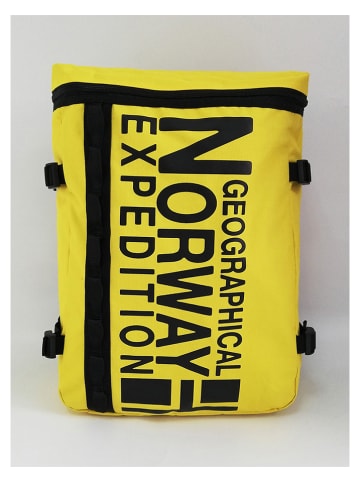 Geographical Norway Plecak "Sense" w kolorze żółtym - 33 x 46 x 15 cm