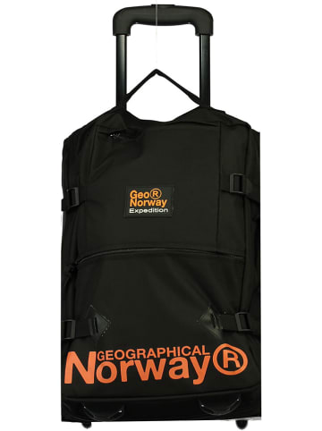 Geographical Norway Softcase-trolley "Spring" zwart - (B)31 x (H)43 x (D)11 cm