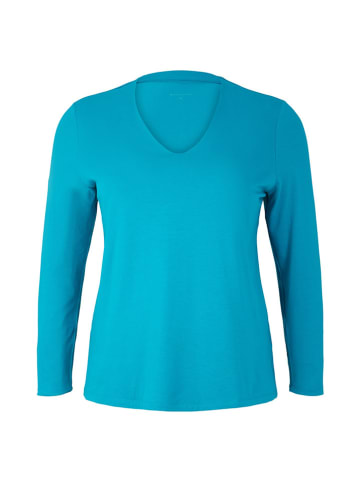 Tom Tailor Longsleeve in Blau
