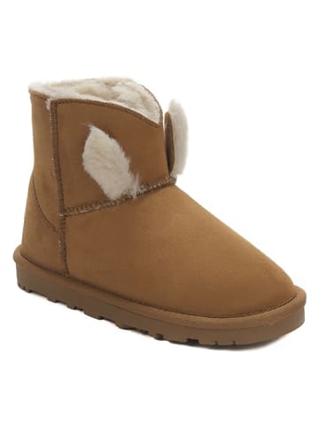 ISLAND BOOT Winterboots "Kust" lichtbruin