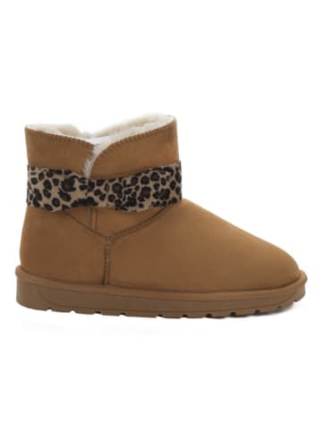 ISLAND BOOT Winterboots "Winny Leo" lichtbruin