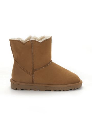 Blackfield Winterboots "Mina" in Hellbraun
