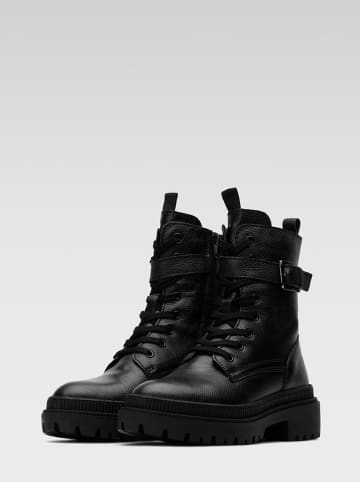 Lasocki Leder-Boots in Schwarz