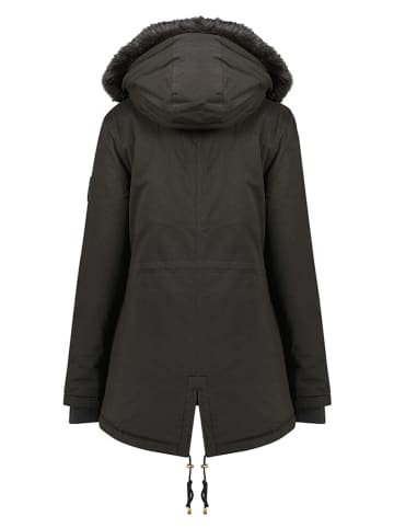 Maison Montaigne Parka "Celemai" in Schwarz