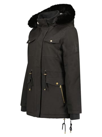 Maison Montaigne Parka "Celemai" in Schwarz