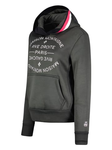 Maison Montaigne Hoodie "Fricemai" in Anthrazit