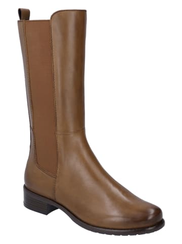 Gerry Weber Leder-Stiefel "Carla" in Cognac