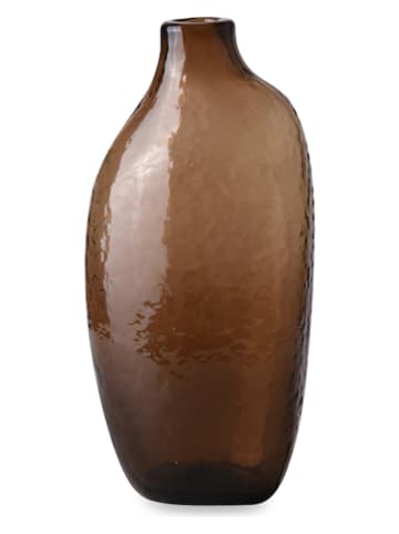 Deco Lorrie Vase "Marcel" in Braun - (B)10 x (H)20 cm