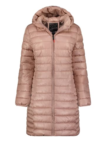 Geographical Norway Doorgestikte mantel "Annecy" roze