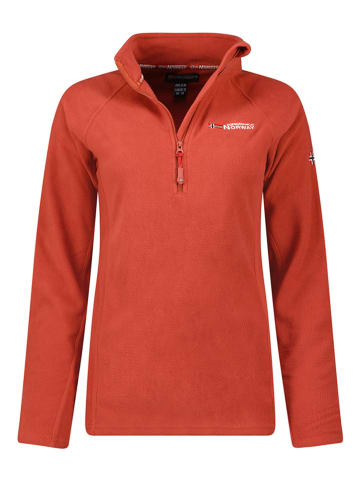 Geographical Norway Fleecepullover in Rot