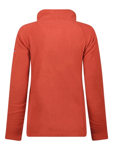 Geographical Norway Fleecepullover in Rot