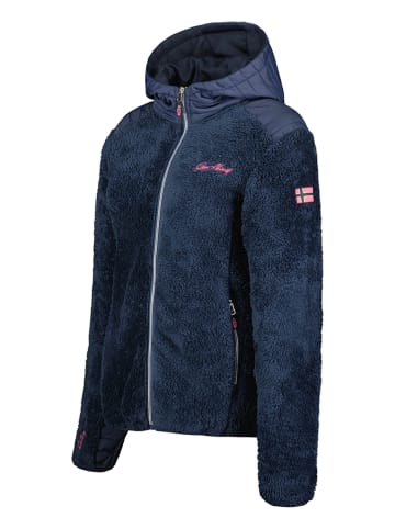 Geographical Norway Fleece vest "Theylor" donkerblauw