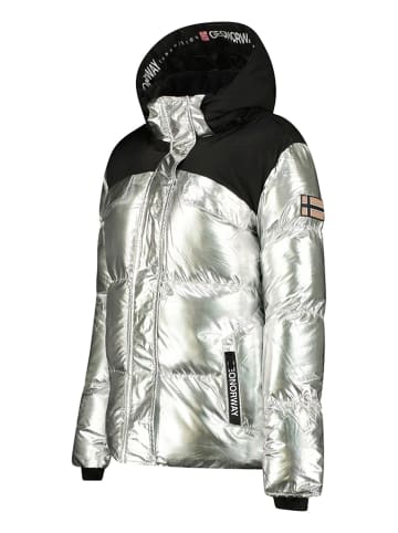 Geographical Norway Winterjas "Bilkiss" zilverkleurig