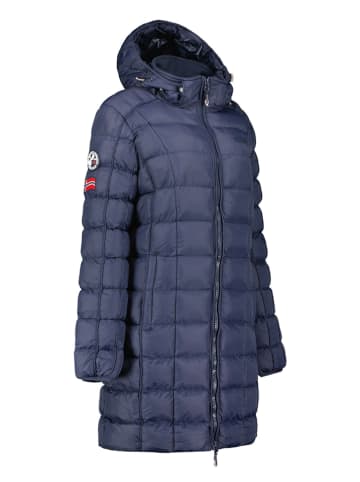 Geographical Norway Parka "Babette" w kolorze granatowym