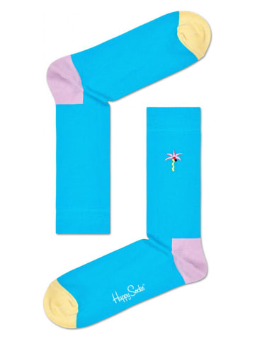 Happy Socks Sokken lichtblauw