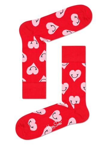 Happy Socks Sokken rood