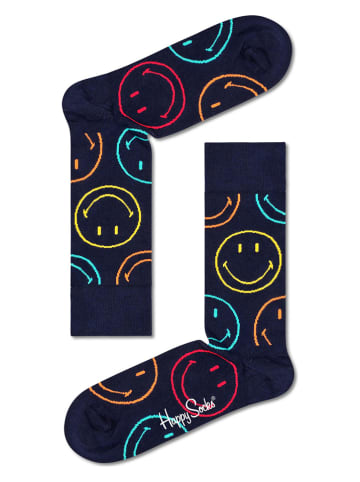 Happy Socks Sokken donkerblauw/meerkleurig