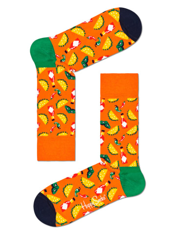 Happy Socks Sokken oranje/meerkleurig