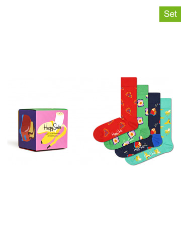 Happy Socks 4-delige geschenkset "Steve Aoki" meerkleurig