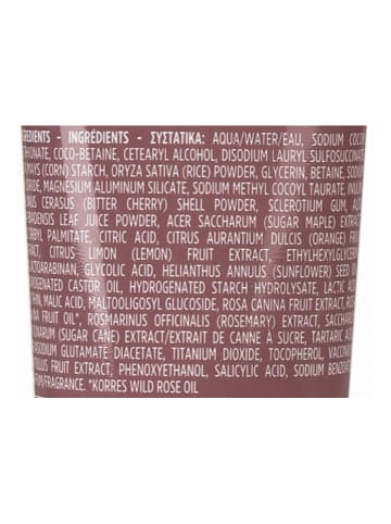 Korres Reinigingscrème "Petal Soft Cream Exfoliator", 150 ml