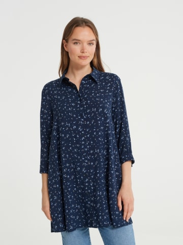 OPUS Blouse "Farla" donkerblauw