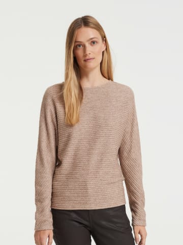 OPUS Sweter "Gelai" w kolorze jasnobrązowym