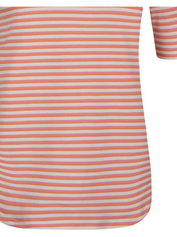 SHORT STORIES Koszulka piżamowa w kolorze pomarańczowo-jasnoróżowym