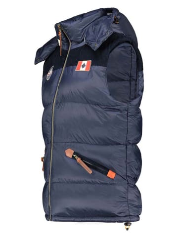 Canadian Peak Doorgestikte bodywarmer "Velianeak" donkerblauw