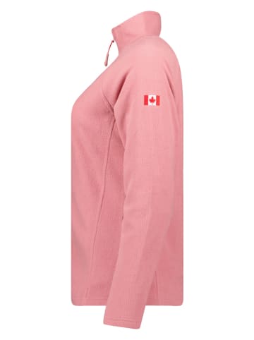 Canadian Peak Fleece vest "Tugeak" lichtroze