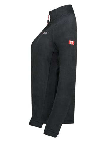 Canadian Peak Fleece vest "Tugeak" zwart