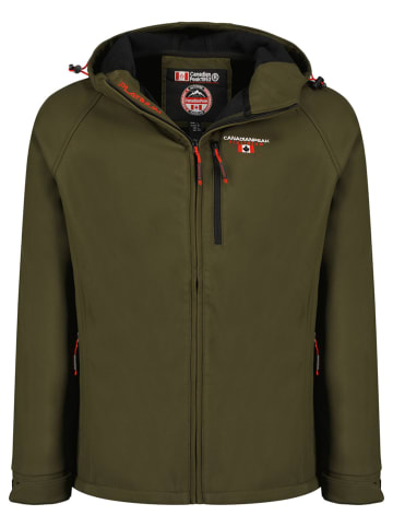 Canadian Peak Softshelljas "Takiteak" kaki