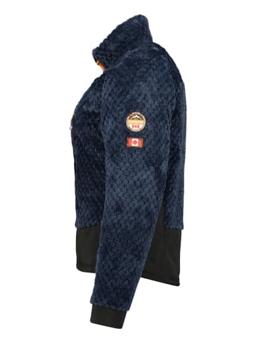 Canadian Peak Fleece vest "Ulisteak" donkerblauw/zwart