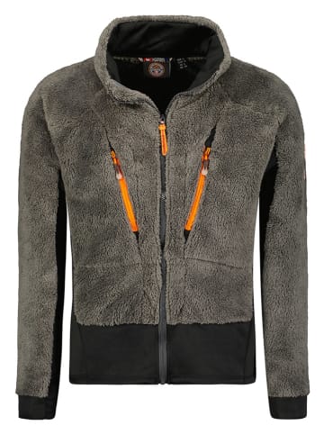 Canadian Peak Fleecejacke "Ulisteak" in Grau/ Schwarz