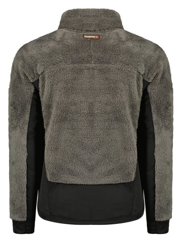 Canadian Peak Fleecejacke "Ulisteak" in Grau/ Schwarz