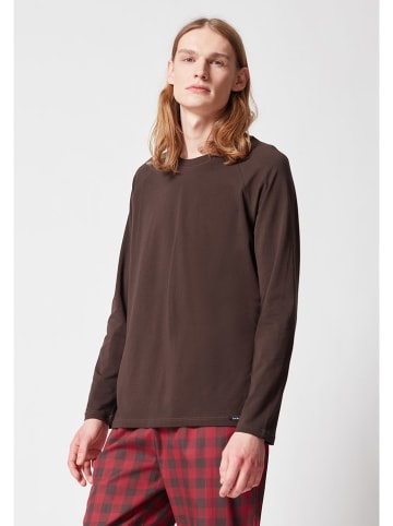 Skiny Koszulka piżamowa w kolorze brązowym