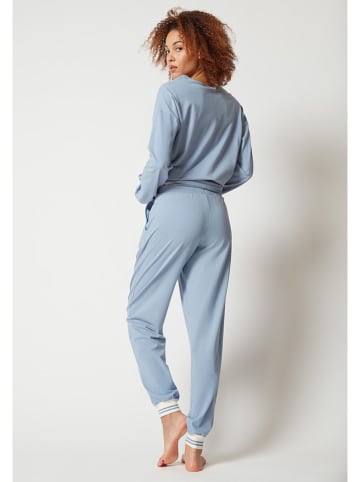 Skiny Pyjama-Hose in Blau