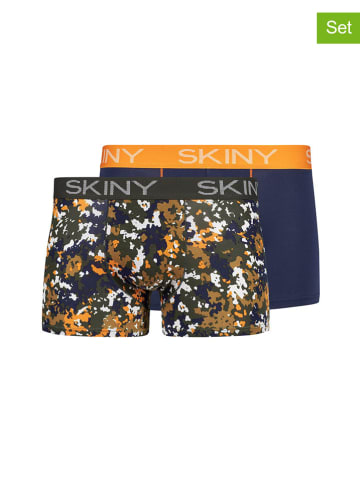 Skiny 2-delige set: boxershorts donkerblauw