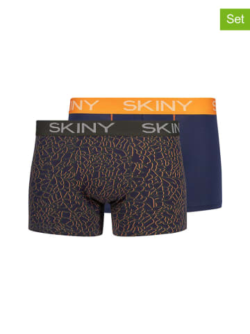Skiny 2-delige set: boxershorts donkerblauw